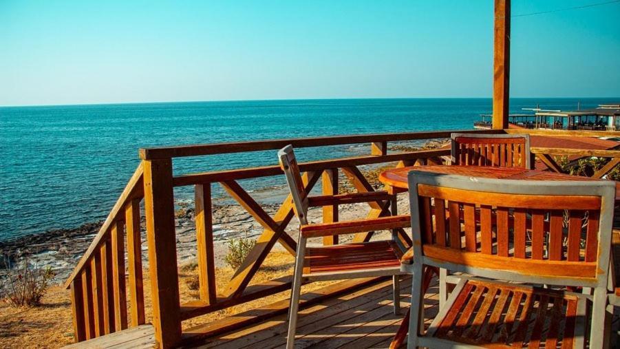 Zambak Holiday Village & Restaurant Superb Seafront Location ! Agios Georgios  ภายนอก รูปภาพ